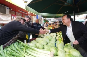 Manisa Büyükşehirden Karaköy Pazarı ziyareti