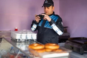 Muğla Milas Zabıtası ndan okul kantinlerine denetim