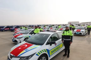 Adıyamanda güvenlik gücü artıyor 116 yeni araç hizmete alındı