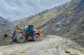 Batman Sasonda yağışla kapanan köy yolları yeniden açık