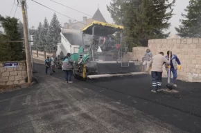 Kayseri Melikgazide konforlu ulaşım için yol çalışması