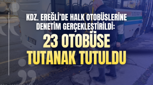Kdz. Ereğlide Halk Otobüsleri Denetlendi