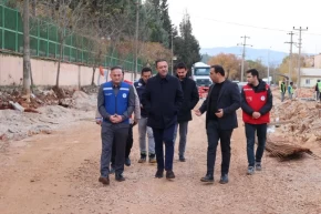 Muğla Büyükşehirden alt ve üst yapı yatırımlarına devam