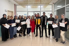 Batmanda ebelere Temel Yenidoğan Bakımı eğitimi