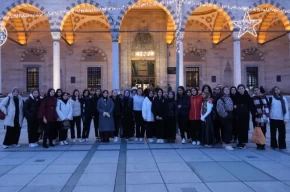 Karatayda öğrenciler sabah namazı programında buluşuyor