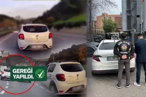 Ümraniyede makas atan sürücü yakalandı... Bakan Yerlikaya: Caydırıcı cezalar geliyor