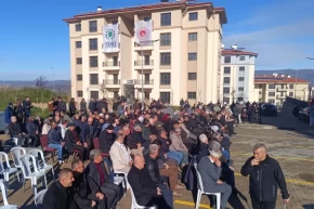 TOKİnin 105 sosyal konutu Pazaryerinde hak sahiplerine teslim edildi