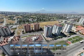 360° Kayseri şehri dünyaya tanıtacak