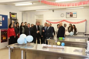 Gebzede Başkan Büyükgöz ve Kaymakam Özyiğitten okullara ziyaret