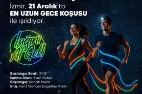 İzmirliler en uzun gecede koşacak