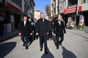 Bursa Karacabeyde Başkan Karabatı sahada