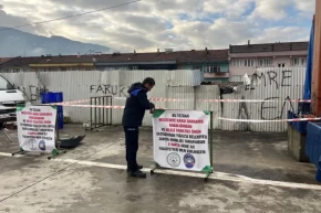 Düzce Yığılcada pazarcı esnafına faaliyetten men cezası