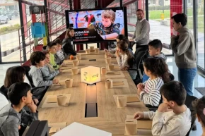 Bursa Nilüferde çocuklar sanatla iç içe