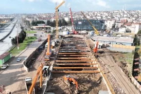 Kocaeli Derincede iki TBM kuruluma hazırlanıyor