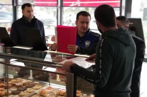 Düzcede yeni yıl öncesi kafe denetimleri sürüyor