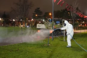 Ankara Keçiörende zararlılara çifte önlem