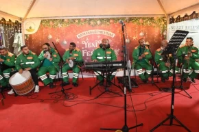 Bursa Osmangazi Meydanında yeni yıl coşkusu