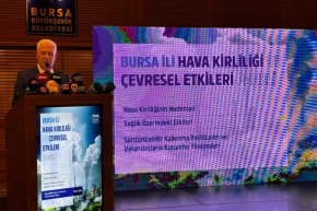 Bursada hava kirliliği alarmı Temiz hava gelecek kuşaklara borcumuz
