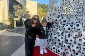 TÜPRAŞ Stadyumunda 2 bin toptan oluşan yılbaşı ağacı