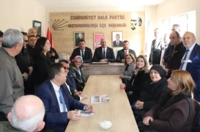 CHP Bursadan Mustafakemalpaşada saha çalışması