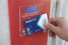 Keşanda hayır çeşmelerinde kartlı dönem