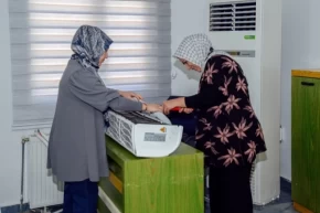 DBBden kadınlara uygulamalı teknik eğitim