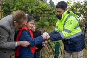 İzmirde Patili Dostumuz Projesi engelli çocukların hayatına dokundu