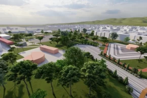 Balıkesirde Susurluk Atatürk Parkı yenileniyor