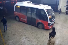 Düzcede halk otobüsü şoförlerinden örnek davranış