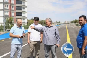Kayseri Melikgazi den tam gaz asfalt çalışması