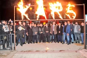 Sezonun ilk seferi Kars a ulaştı