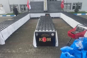 Düzcede silah operasyonu: Binlerce silah parçası ele geçirildi