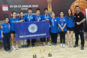 Muğlalı sporcular İzmirden 4 gümüş madalya ile döndü