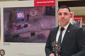 Mardinli foto muhabir Mustafa Kılıç a yılın özel ödülü