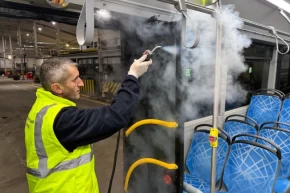 Sakaryada toplu taşımada hijyen üst seviyede