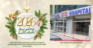 Özel Zonguldak Level Hospitalın yeni yıl mesajı