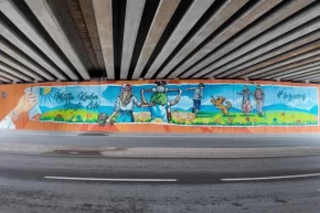 Aile yılında güçlü aile vurgusu Kocaelide duvarlara yansıdı