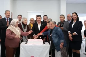 Muğlada Başkan Arastan Yaşamevine moral ziyareti