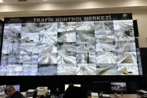 Gaziantepte karla mücadele yapay zeka destekli yürütülüyor