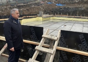 Kdz. Ereğlide Yeni Sağlık Kompleksi İnşaatı Hızla Devam Ediyor