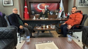 Mavi Elmas Kooperatifinden TSO Başkanı Keleşe Ziyaret