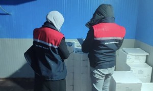 145 kg balığa el koyuldu.. İki işletmeye ceza kesildi