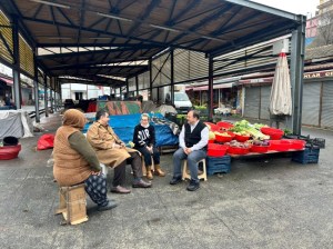 Kdz. Ereğli Kaymakamı Fatih Yılmaz Pazar Yerini Ziyaret Etti