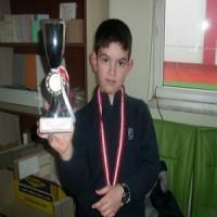 Alaplı minik satranççının başarısı