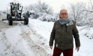 Karla mücadele devam ediyor.. Başkan Posbıyık sahada