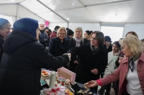 İstanbul Maltepede Kadın El Emeği Pazarı açıldı