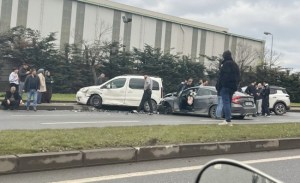 Kdz.Ereğlide zincirleme kaza