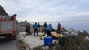 Kdz.Ereğli sahil bandı kaçak yapı ve işgallerden temizlendi