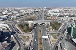 Konyada o kavşak için şerit sayısı ikiye çıkarıldı