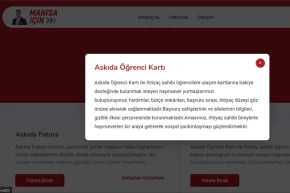 Manisa Büyükşehirden askıda destek